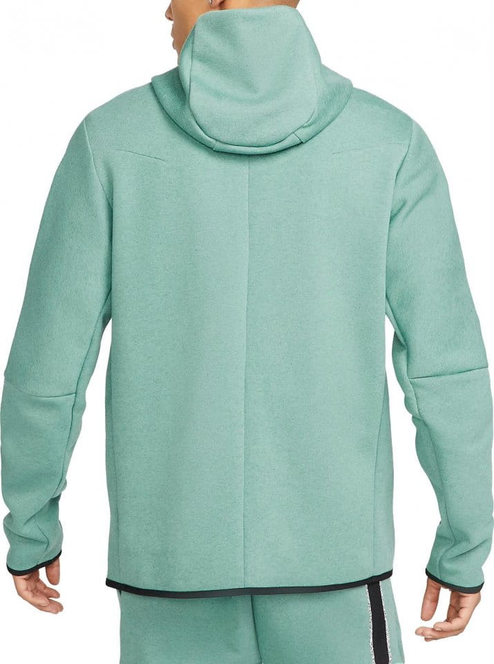 nike fleece moletom com capuz green