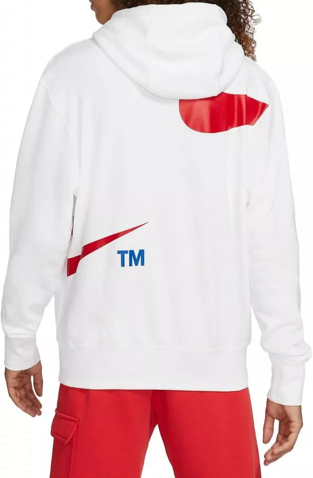 Sweatshirt à capuche Nike Sportswear Swoosh Men s Pullover Semi-Brushed Back Hoodie