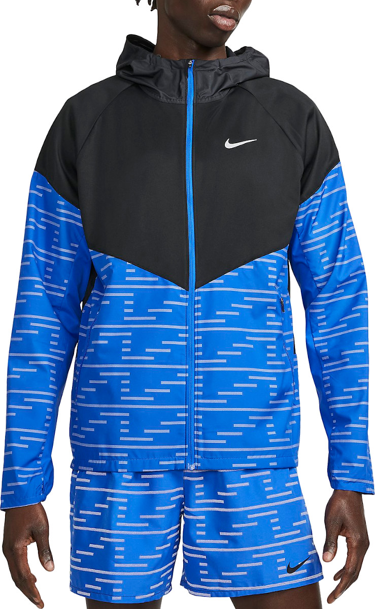 Veste nike 2025 bleu et noir