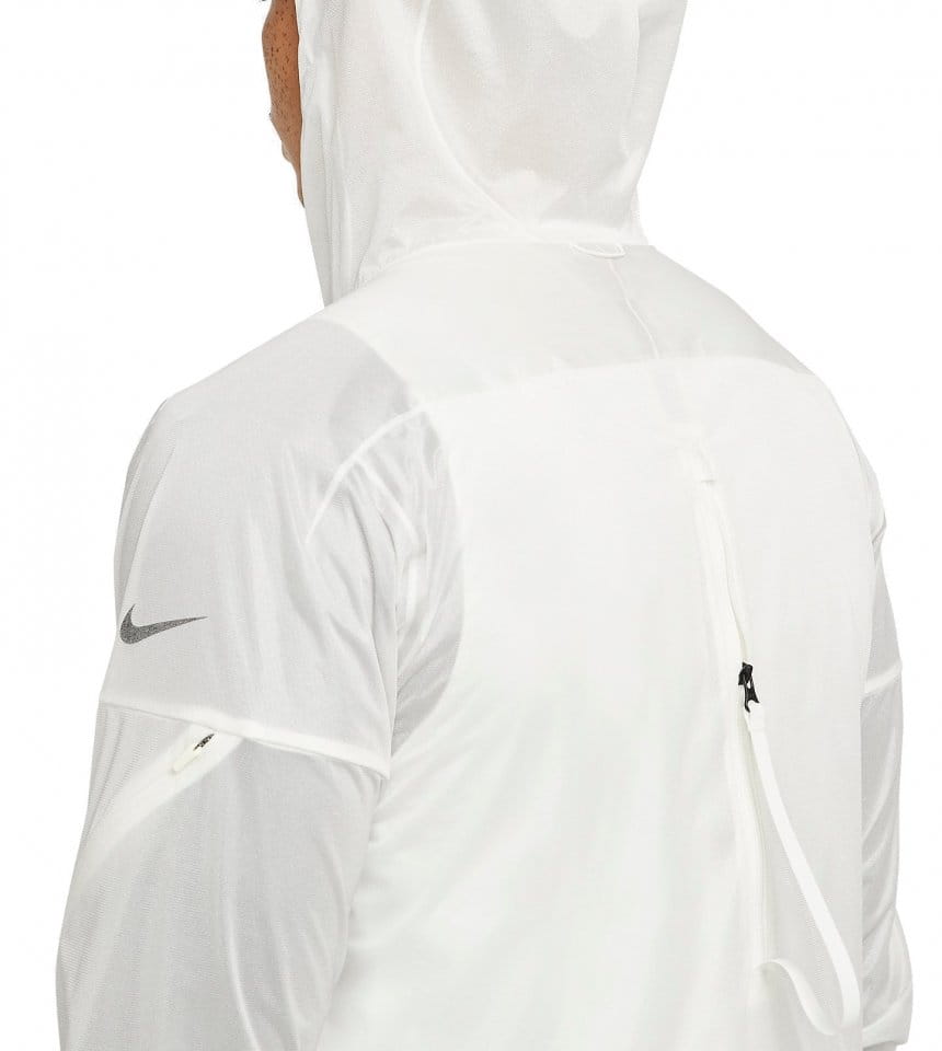 nike running division jacket white
