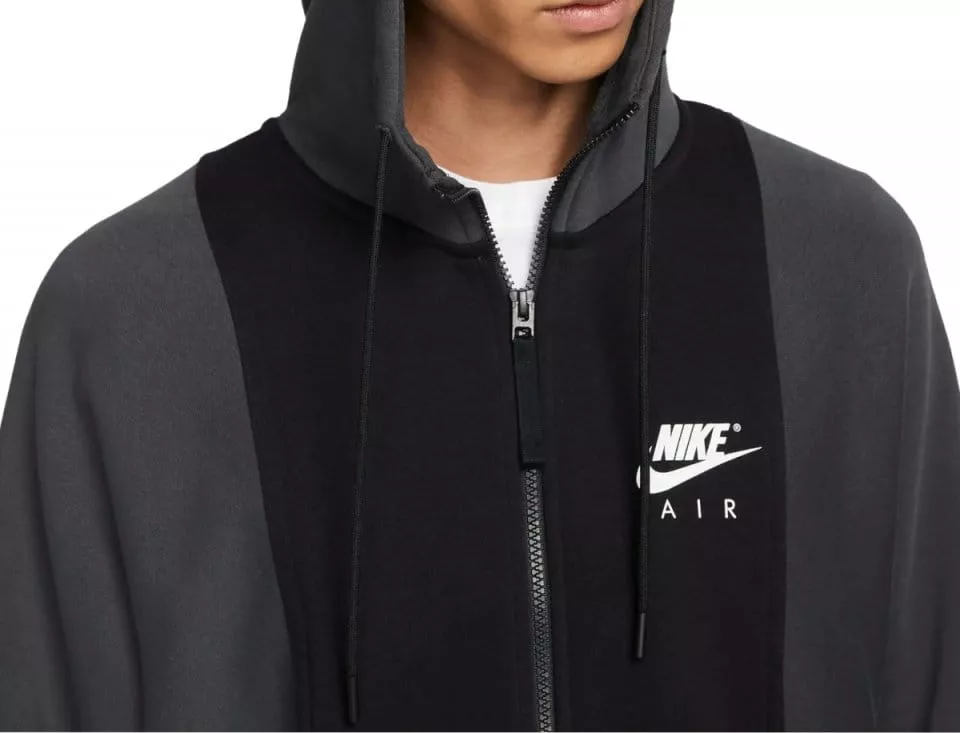 Mikina kapucňou Nike Air Men s Brushed-Back Fleece Full-Zip Hoodie