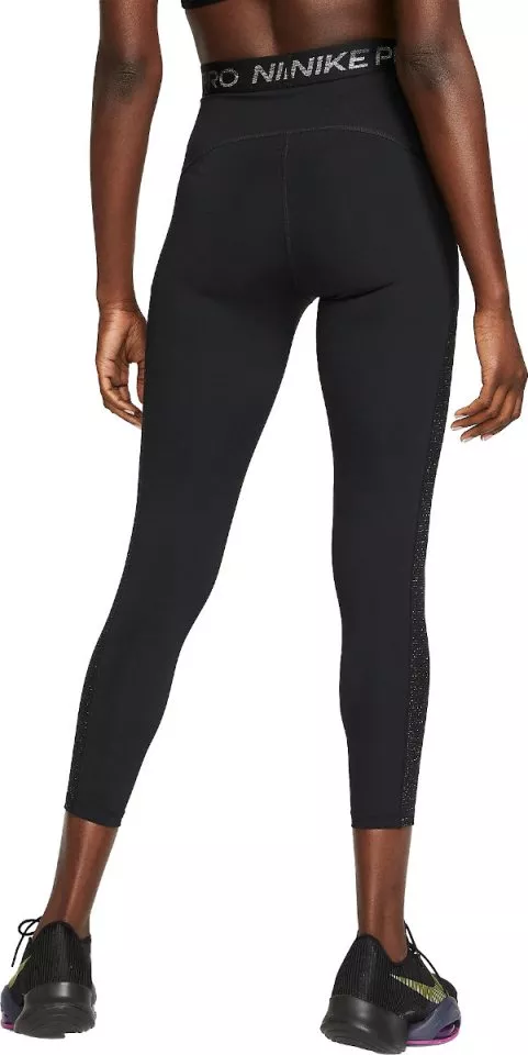 Nike Pro Dri-FIT Women s High-Rise 7/8 Shine Leggings