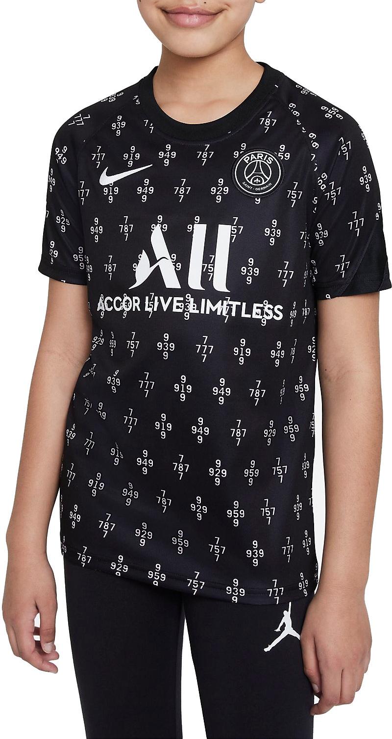 Předzápasové fotbalové tričko Nike Dri-FIT pro větší děti Paris Saint-Germain, venkovní