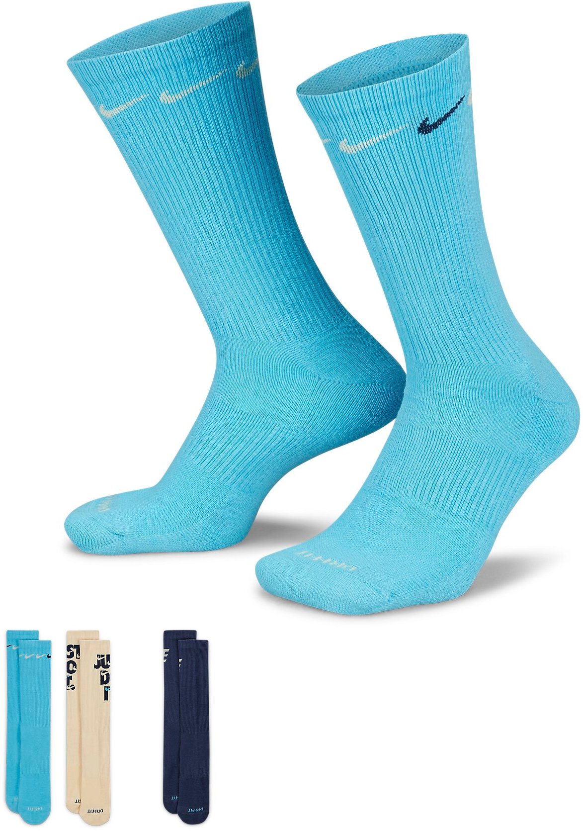 Calcetines Nike Everyday Plus Cushioned Crew Socks (3 Pairs)