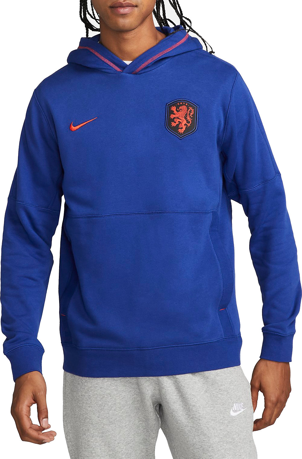 Nike KNVB M NK TRAVEL FLC HOODIE Kapucnis melegítő felsők