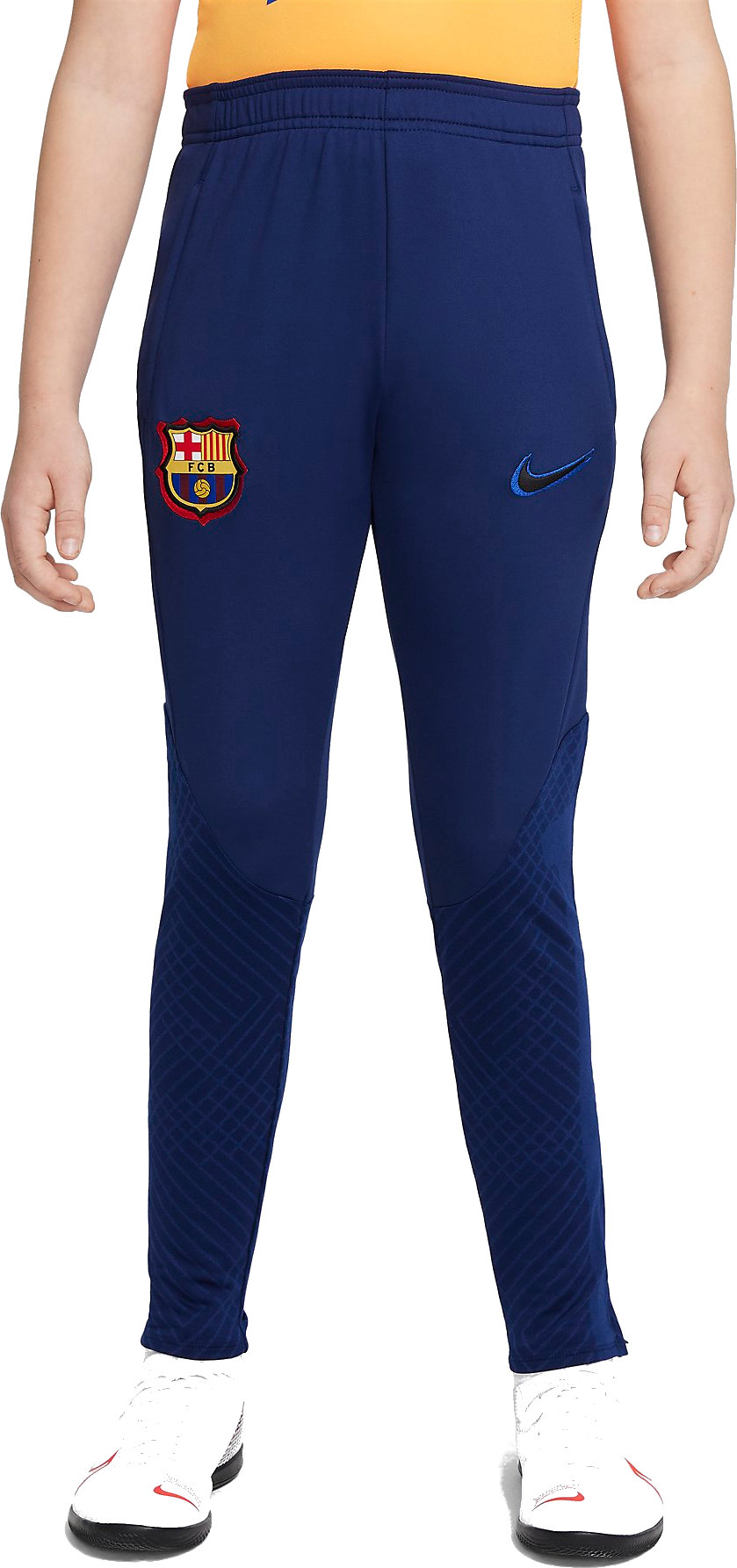 Fotbalové kalhoty pro větší děti Nike Dri-FIT FC Barcelona Strike