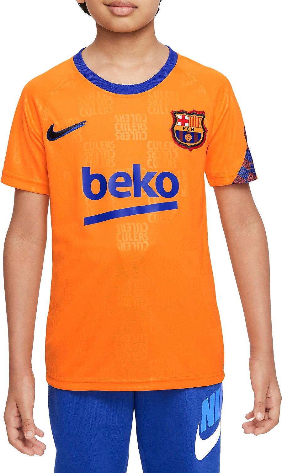 Dětské tričko s krátkým rukávem Nike Dri-FIT FC Barcelona