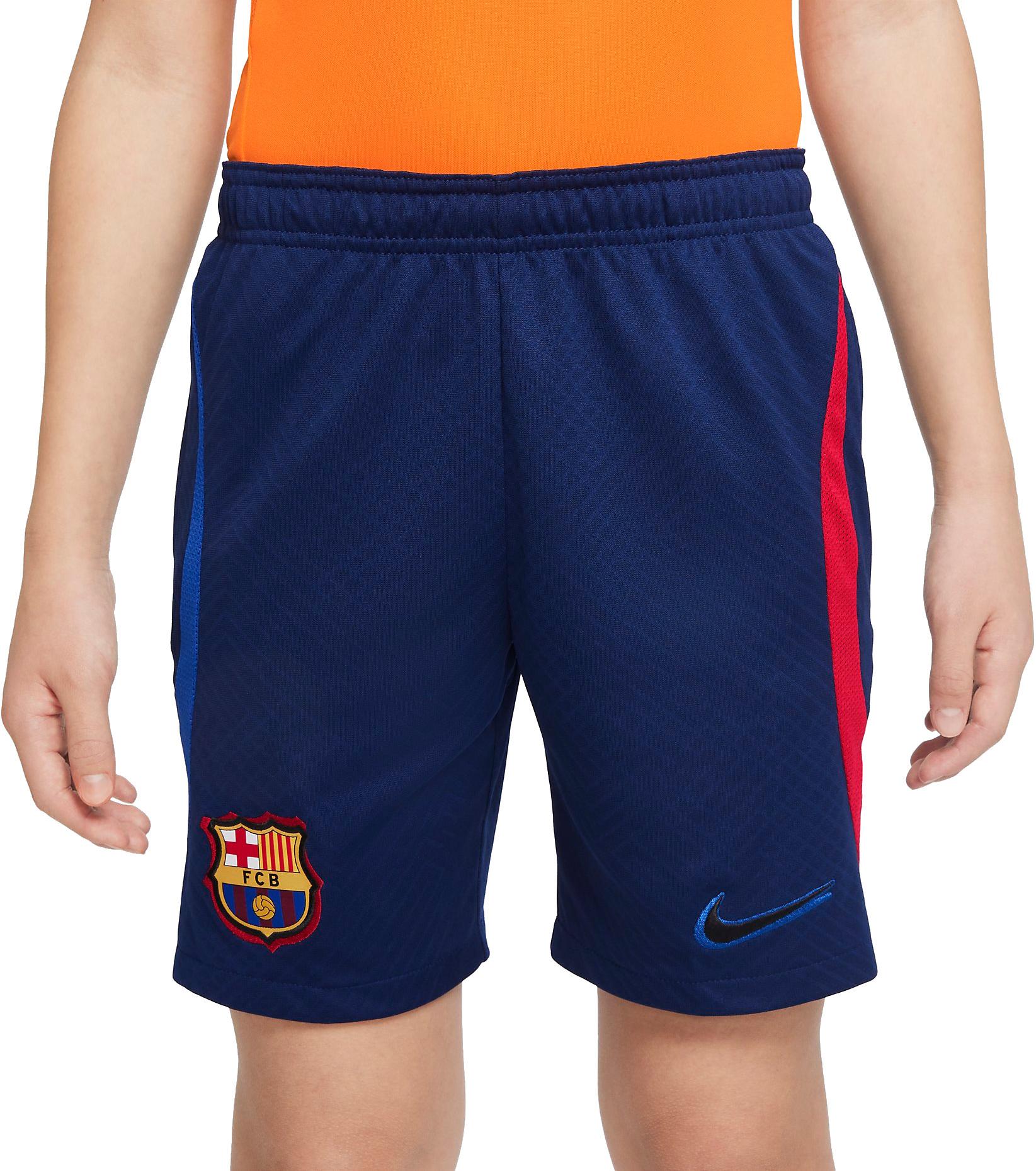 Šortky Nike FC Barcelona Strike Older Kids Dri-FIT Football Shorts