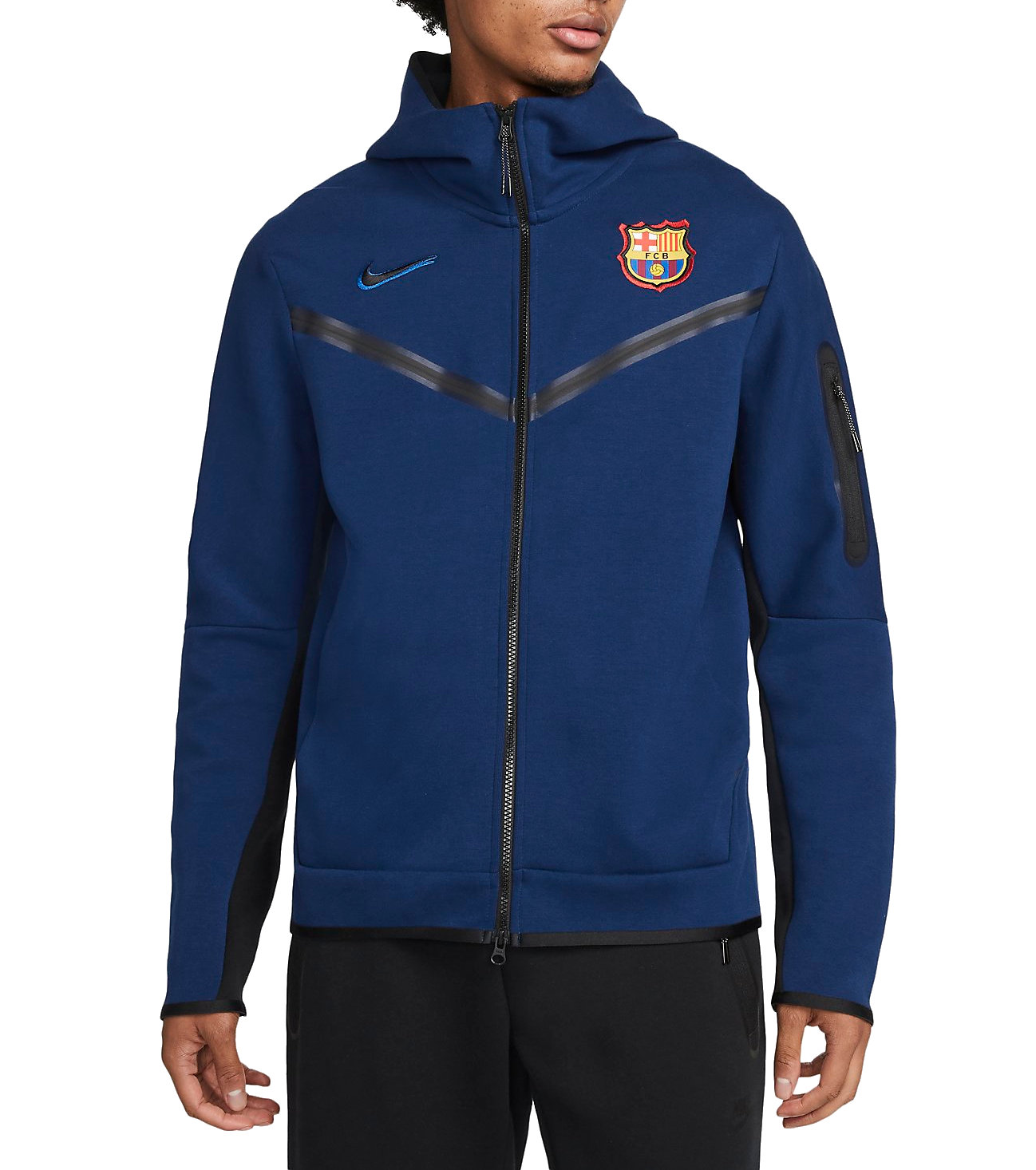 Clancy Contra la voluntad Cayo Hooded sweatshirt Nike FC Barcelona Tech Fleece Windrunner Hoodie -  Top4Football.com