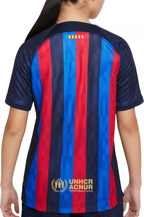 Camiseta Nike FCB Y NK DF STAD JSY SS HM 2022/23