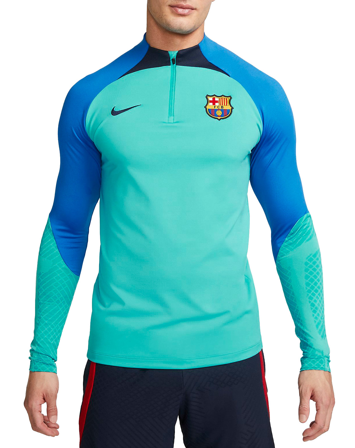 Tricou cu maneca lunga Nike FCB MNK DF STRK DRILL TOP K KS