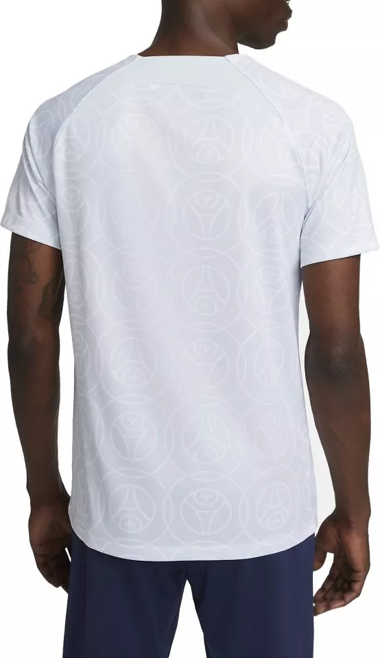 Pánské předzápasové fotbalové tričko s krátkým rukávem Nike Dri-FIT Paris Saint-Germain