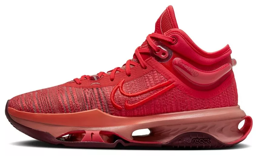 Nike zoom basketball store shoes red