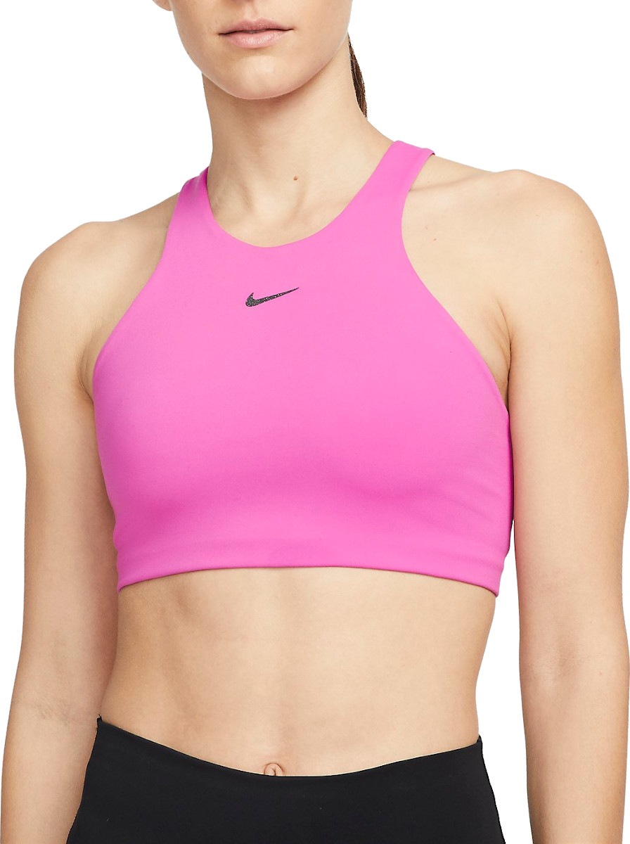 Top Nike Yoga Dri-FIT Swoosh Feminino - Preto