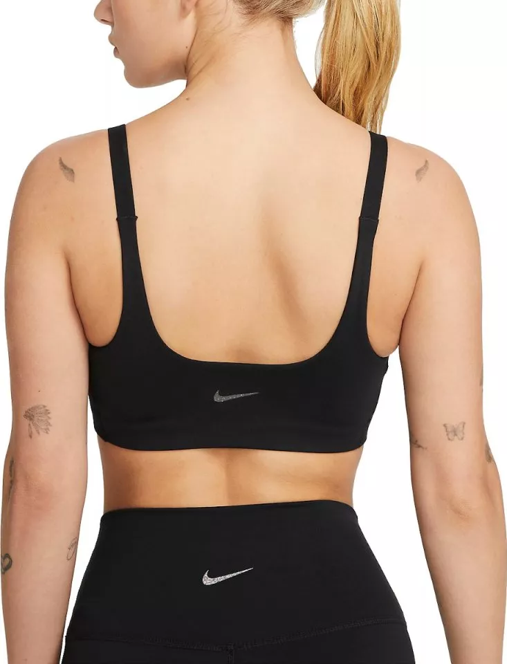 Dámská sportovní podprsenka s lehkou oporou Nike Yoga Dri-FIT Indy