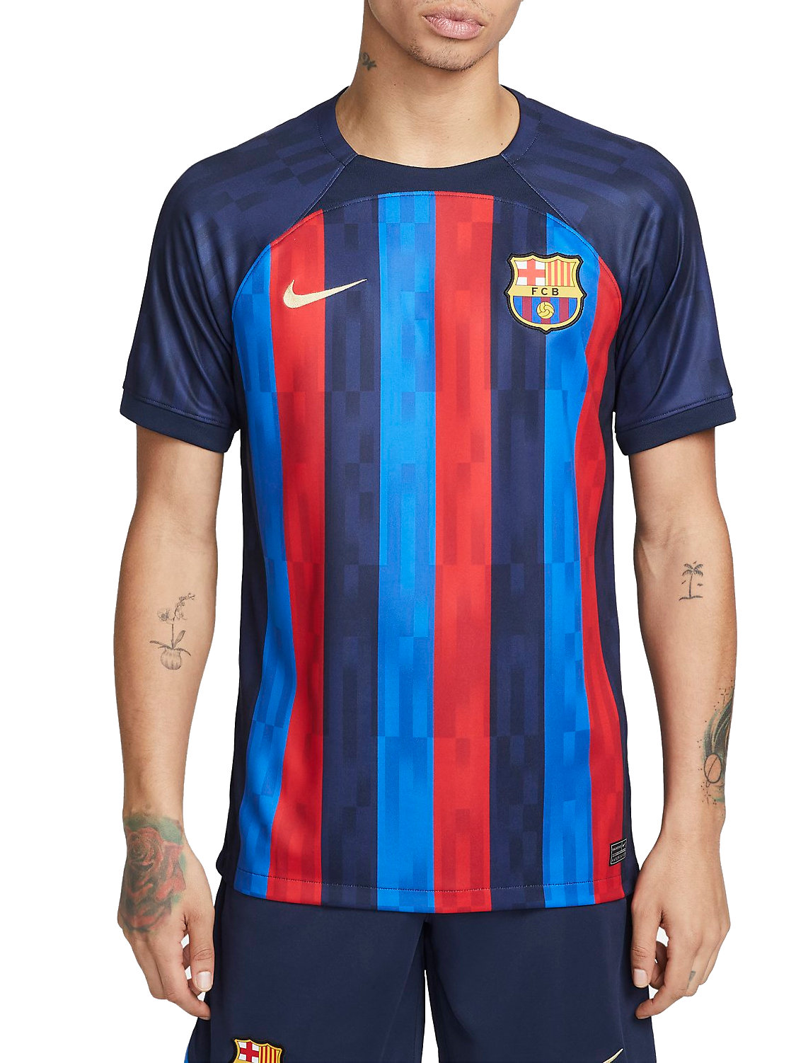 Pánský dres s krátkým rukávem Nike FC Barcelona Stadium 2022/23, domácí
