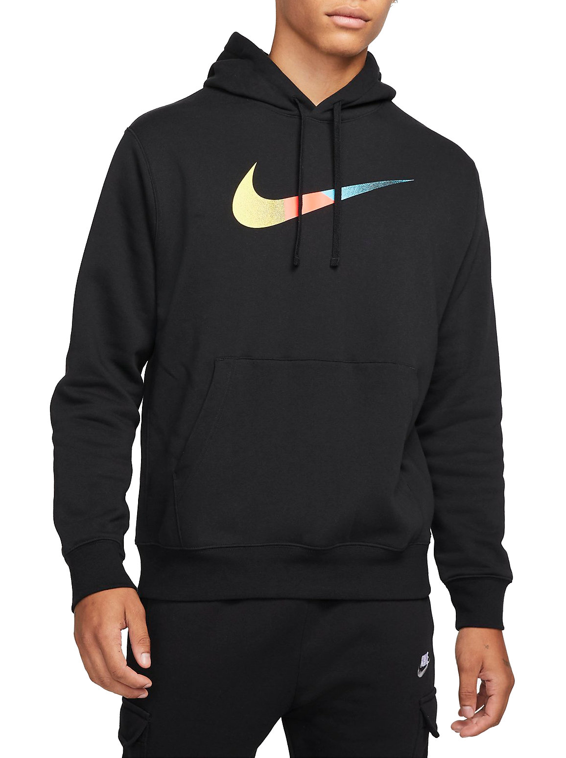 nike shoes sportswear brushed back pullover hoodie 455549 dm2394 010