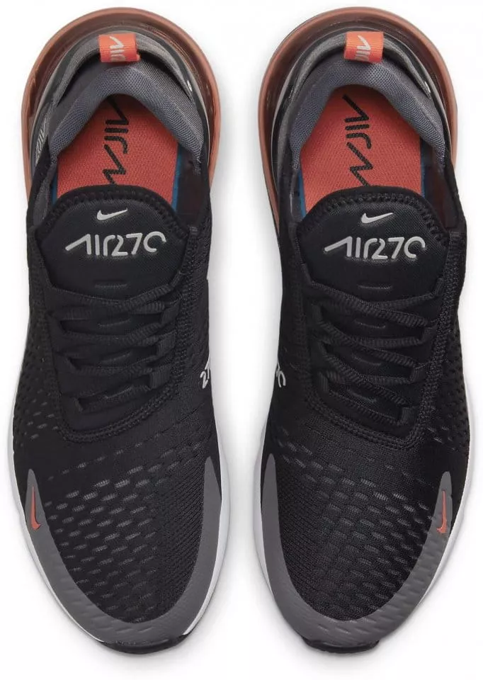 Nike Air Max 270 Black Orange Halloween Limited Men Running Low Top Sneakers