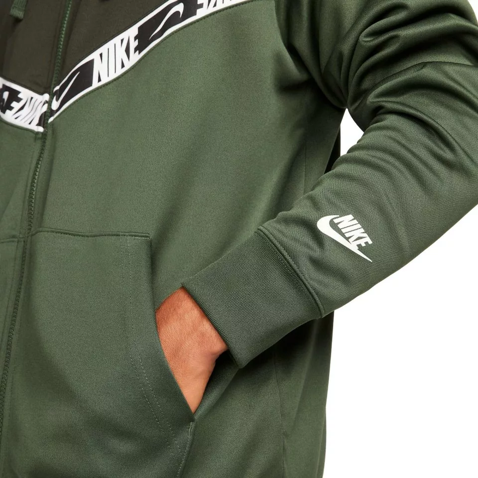 Pánská mikina s kapucí a zipem po celé délce Nike Sportswear