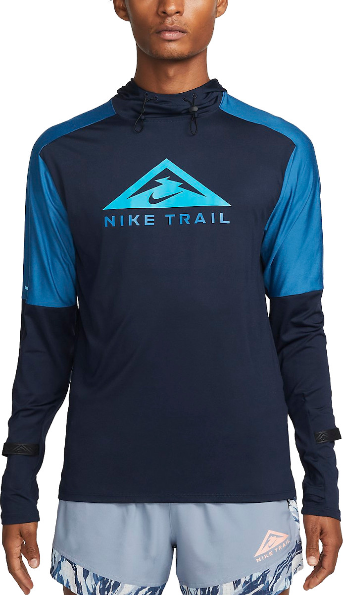 Pánská běžecká mikina s kapucí Nike Dri-FIT Trail