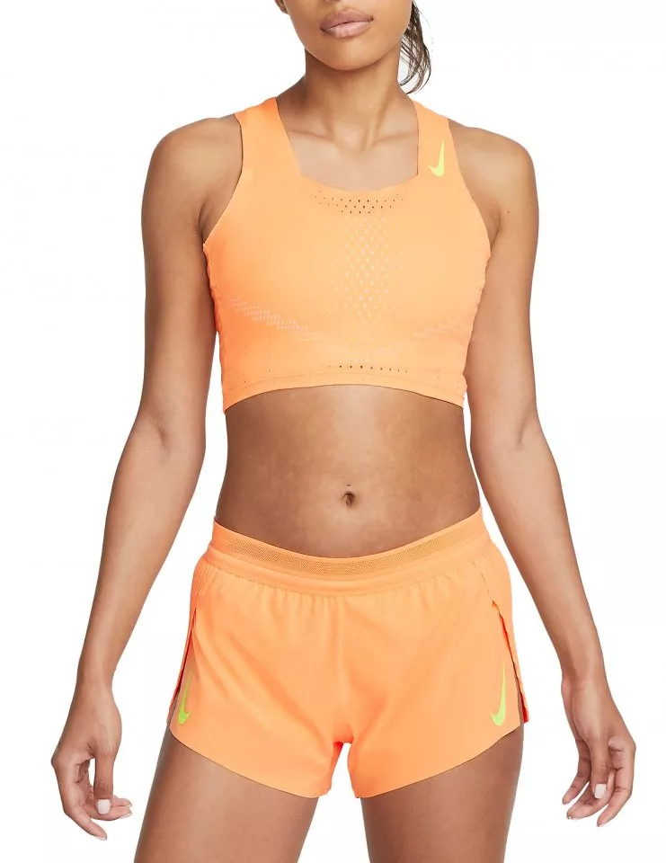 Nike, Women's Dri-Fit ADV Aeroswift Singlet - Orange