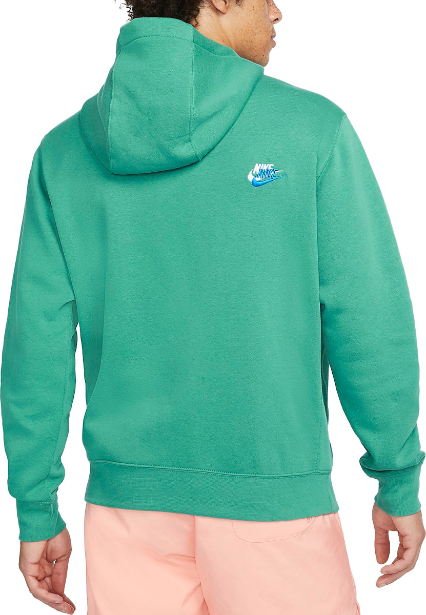 men's nike sportswear club fleece pullover moletom com capuz