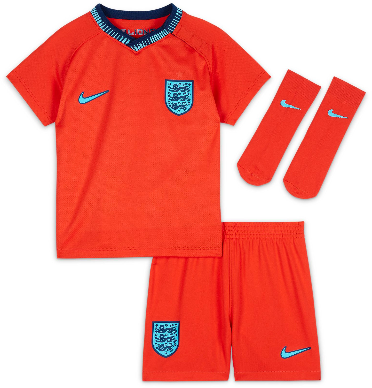 Trojdílná souprava pro kojence a batolata Nike Dri-FIT Anglie 2022