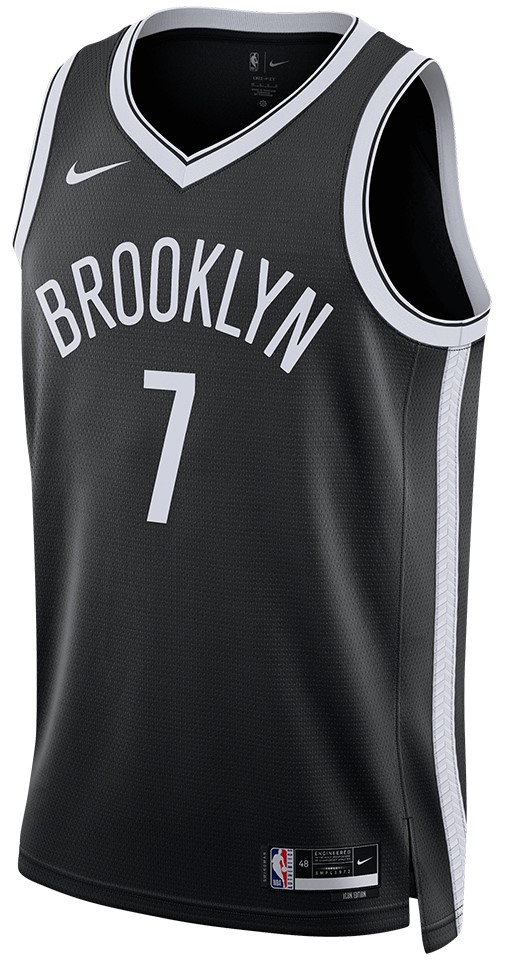 Nike Brooklyn Nets Lakers Icon Edition 2022/23 Dri-FIT NBA Swingman Jersey Póló