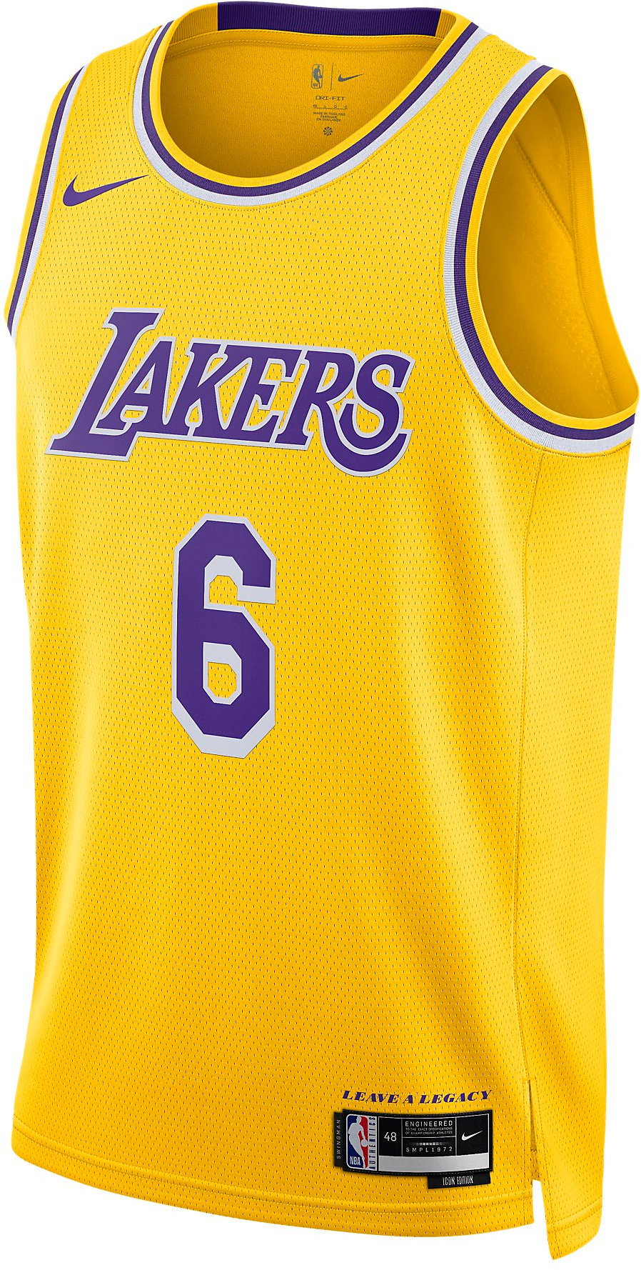 Nike Los Angeles Lakers Icon Edition 2022/23 Swingman Jersey 'LeBron James' DN2009-728 US XXXL
