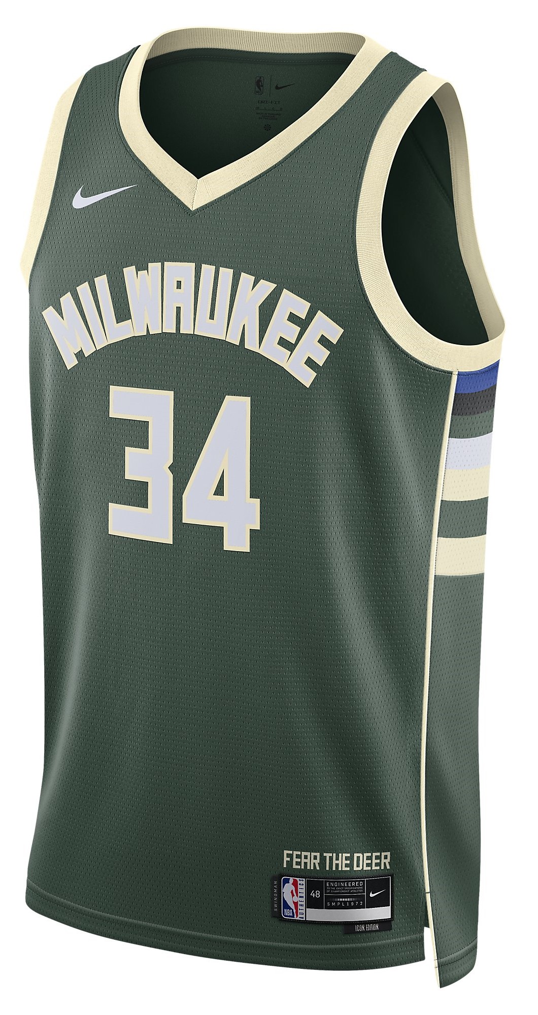 Dres Nike Milwaukee Bucks Icon Edition 2022/23 Dri-FIT NBA Swingman Jersey