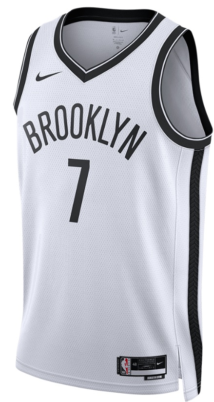 Nike Brooklyn Nets Association Edition 2022/23 Dri-FIT NBA Swingman Jersey Póló