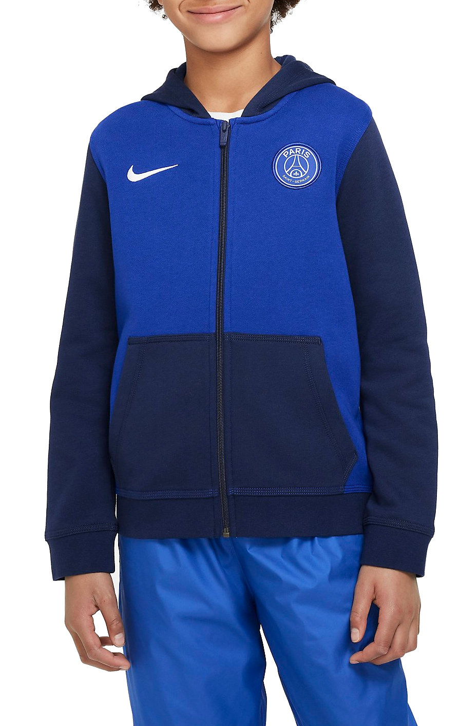 Nike Paris St. Germain Club Fleece Hoody Kids Kapucnis melegítő felsők