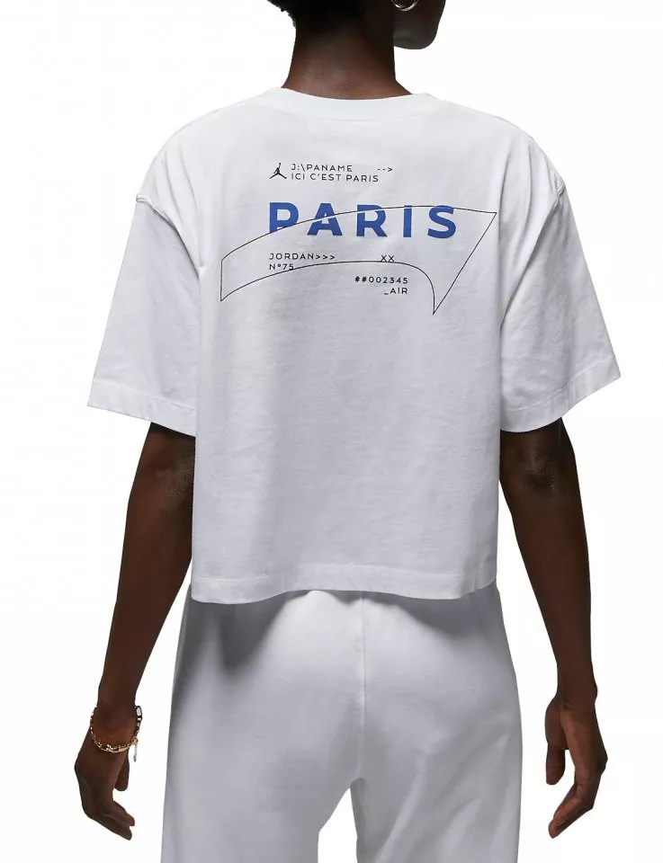 Dámské tričko s krátkým rukávem Jordan x Paris Saint-Germain