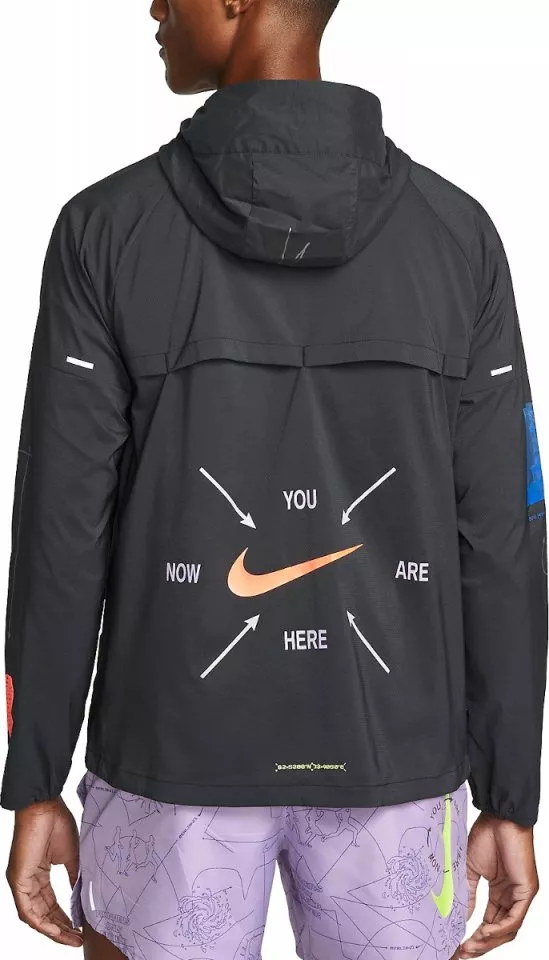 Bunda s kapucňou Nike M NK RPL UV BERLIN WNDRNR J