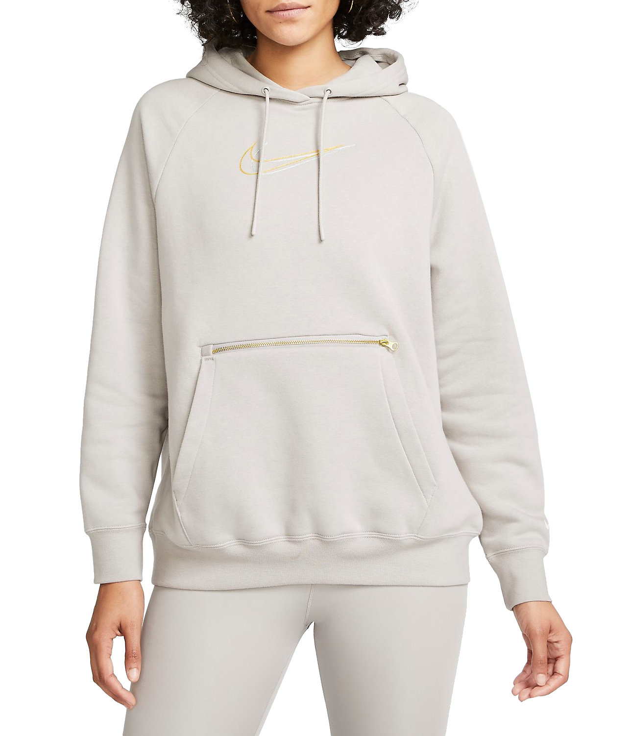 nike sportswear women s oversized fit fleece hoodie 450252 do2566 033