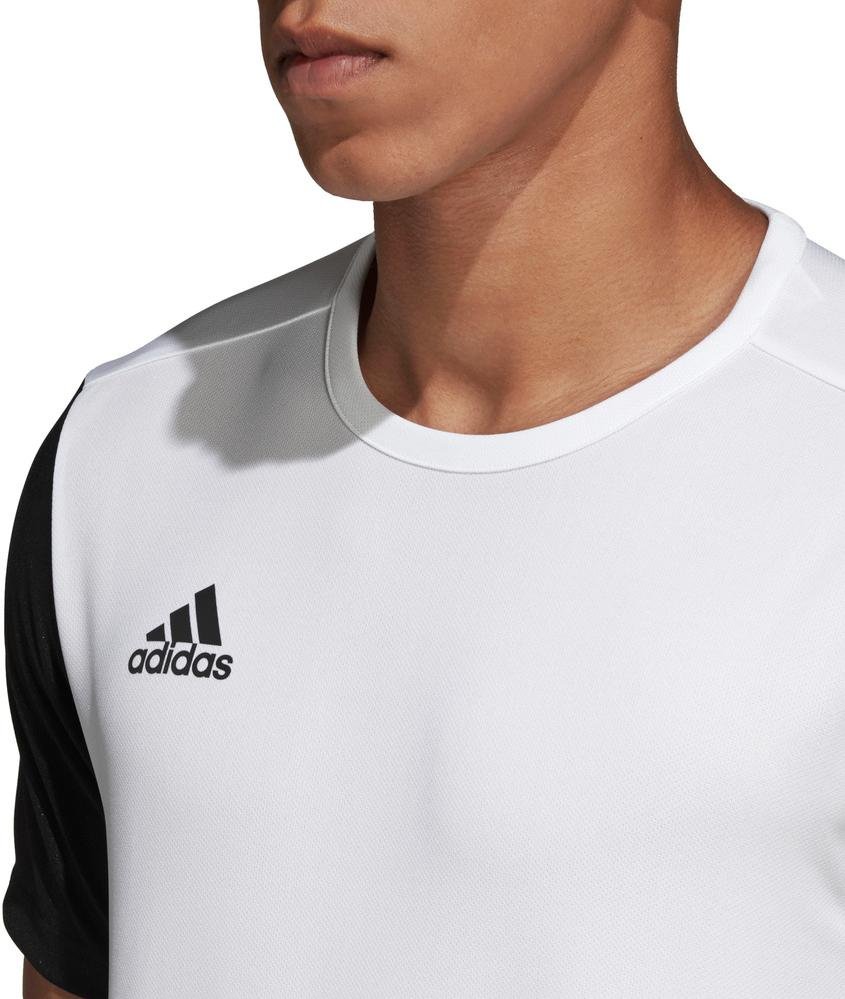 adidas Performance ESTRO 19 FUSSBALL - Sports T-shirt - white - Zalando.de