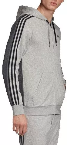 Pánská mikina s kapucí adidas Essentials 3-Stripes Colorblock Fz Ft