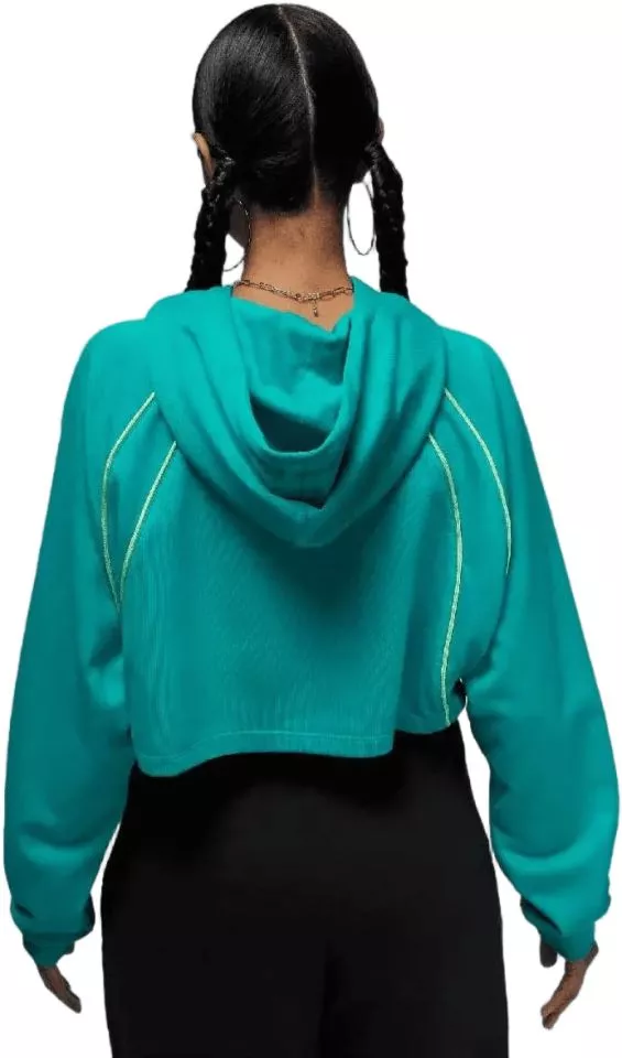 Majica s kapuljačom Jordan Crop Fleece hoody women