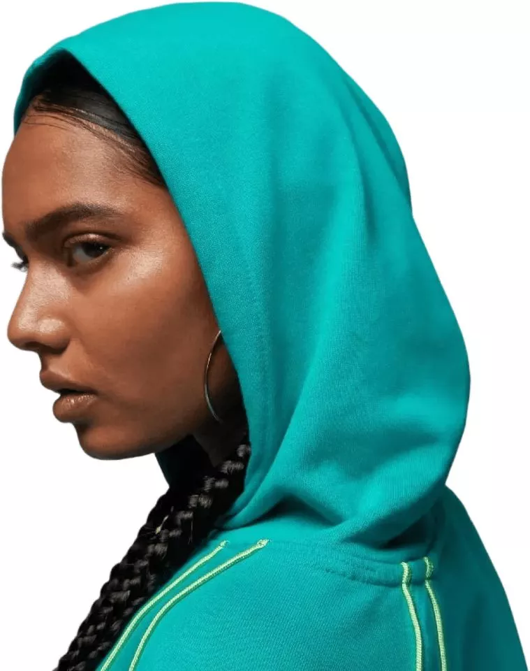 Majica s kapuljačom Jordan Crop Fleece hoody women