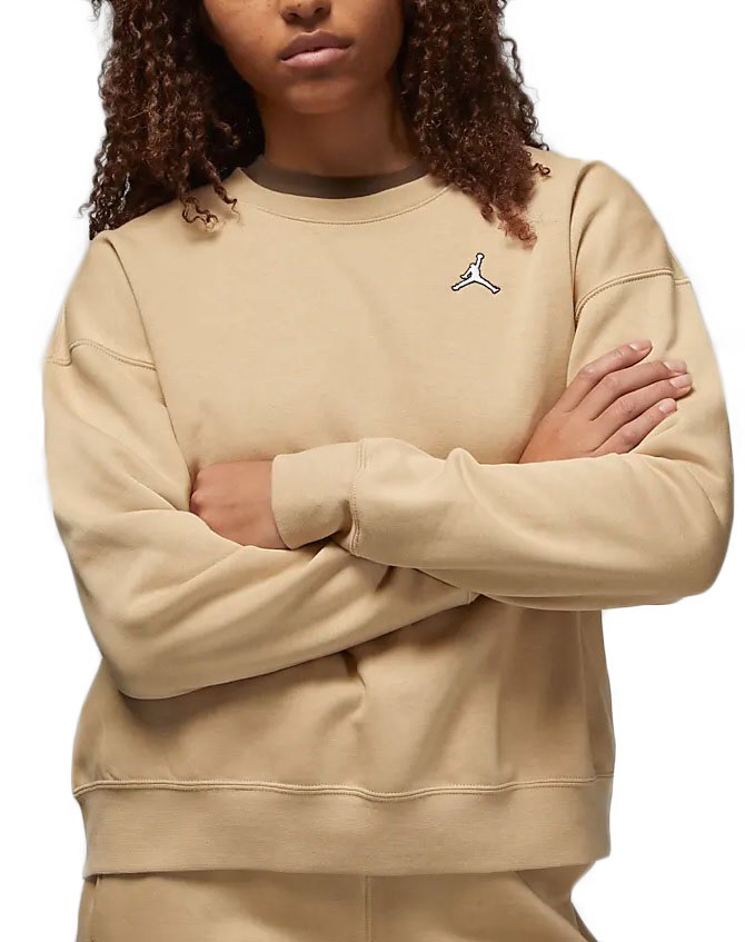 Jordan Brooklyn Women s Fleece Crew-Neck Sweatshirt