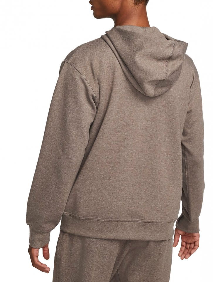 Gelicentieerd uniseks Mind the Gap™ Chainstitch geborduurde kleur Ash Grey sweatshirt met capuchon, Asgrijs, XL