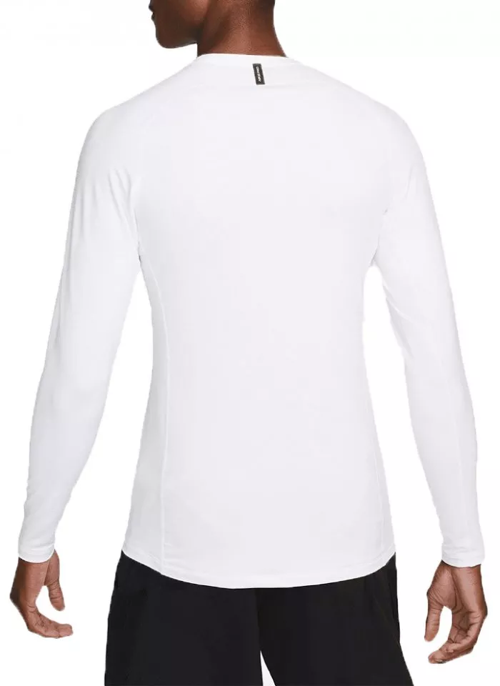 Langærmet T-shirt Nike Pro Warm Sweatshirt Weiss F100