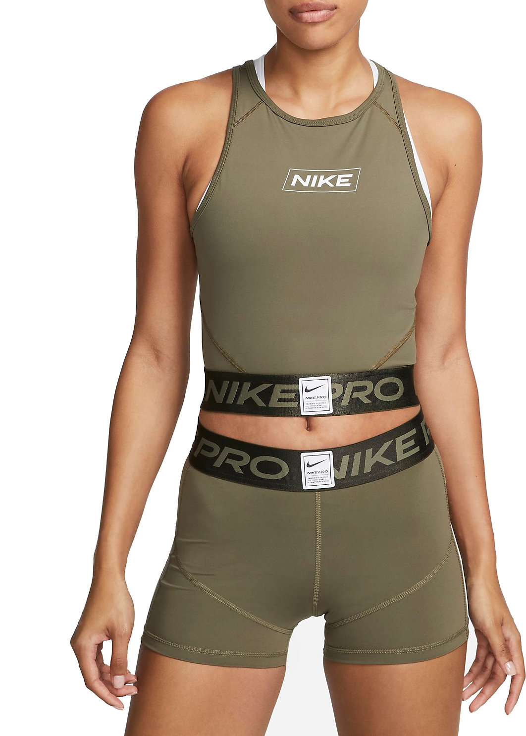 Linne Nike Pro Dri-FIT Women s Graphic Crop Tank