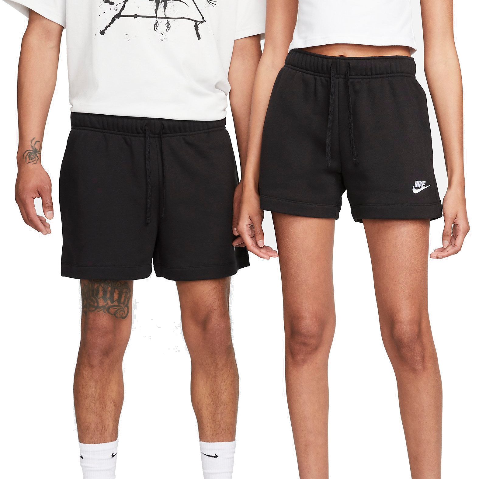 Dámské kraťasy se středně vysokým pasem Nike Sportswear Club Fleece