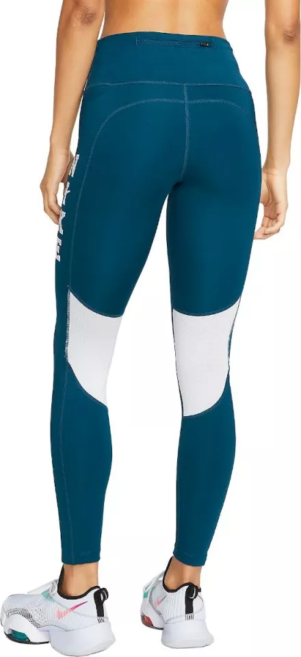 Nike Training One Dri-Fit leggings in blue