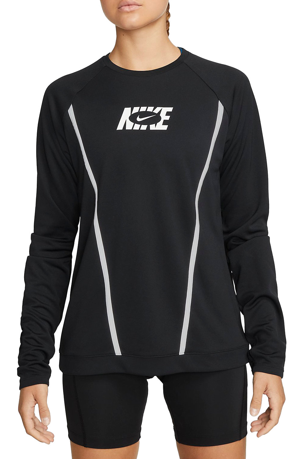 Magliette a maniche lunghe Nike Dri-FIT Icon Clash Women s Long Sleeve Pacer Top