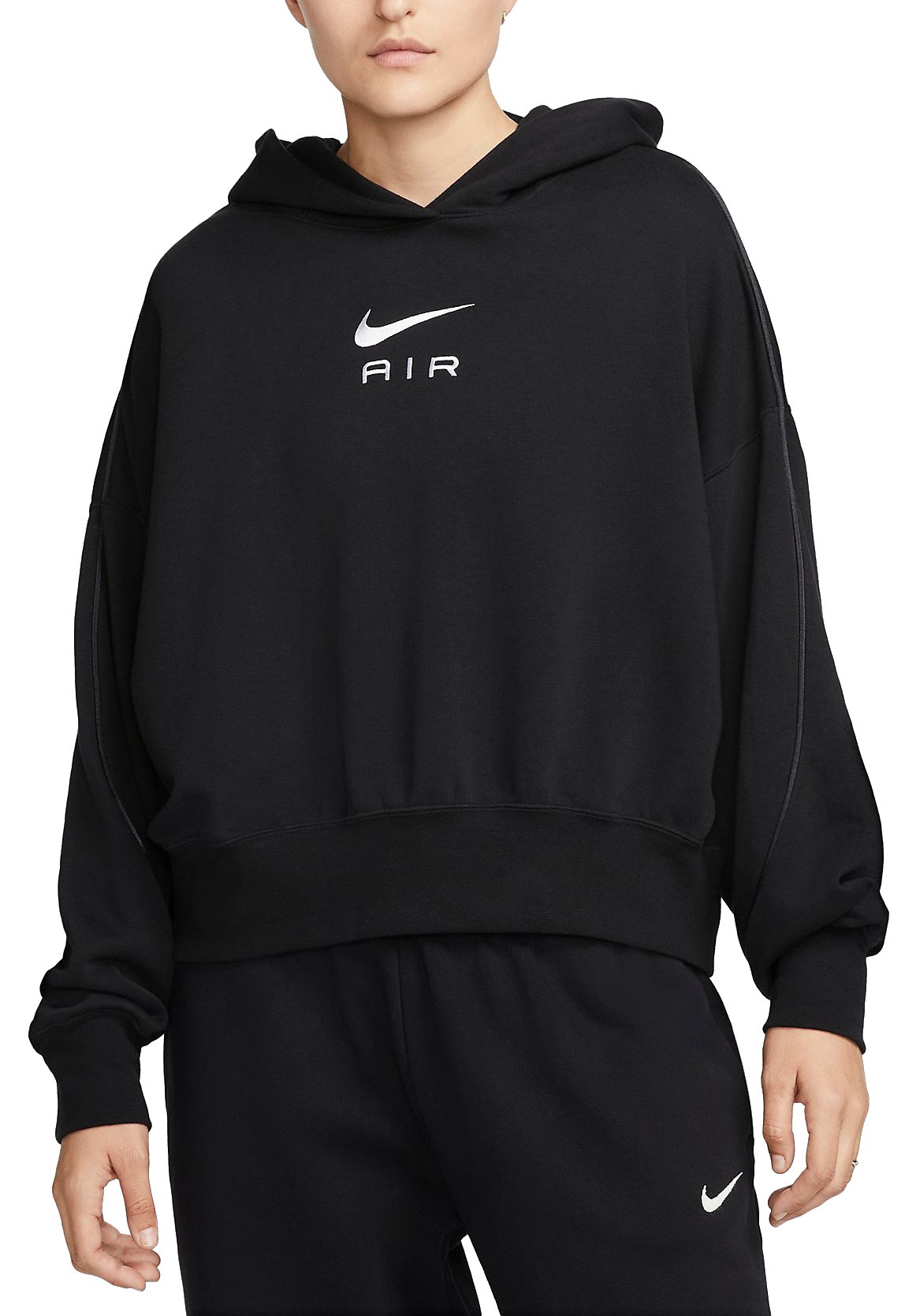 Nike Air Fleece Hoody black Kapucnis melegítő felsők