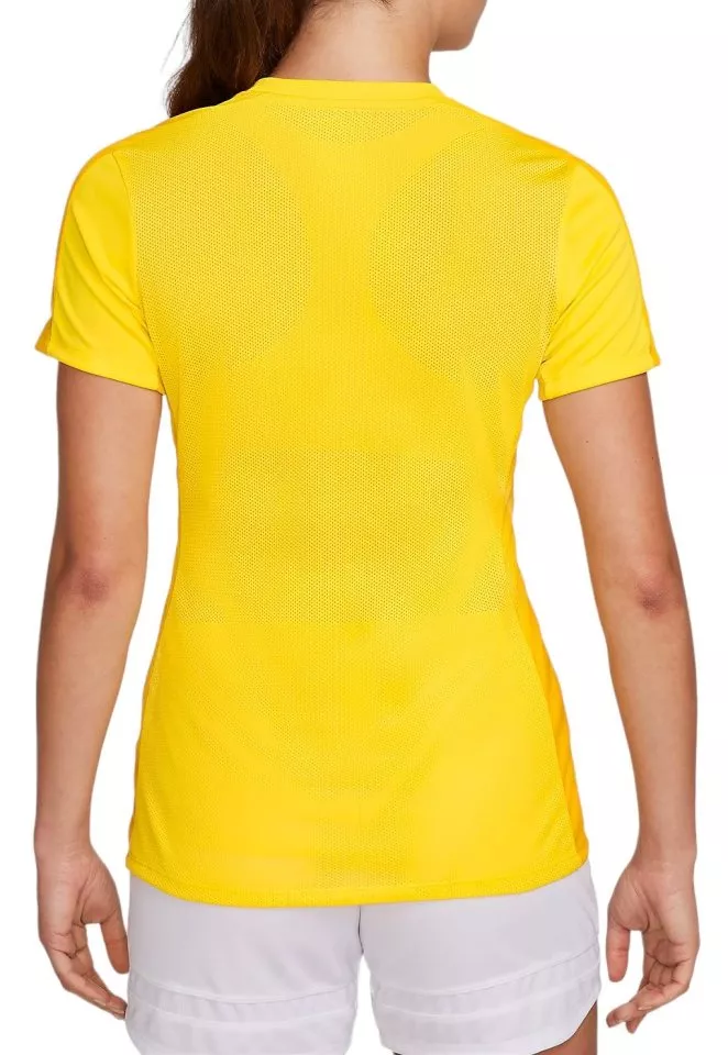 Nike yellow cheap t shirt women's