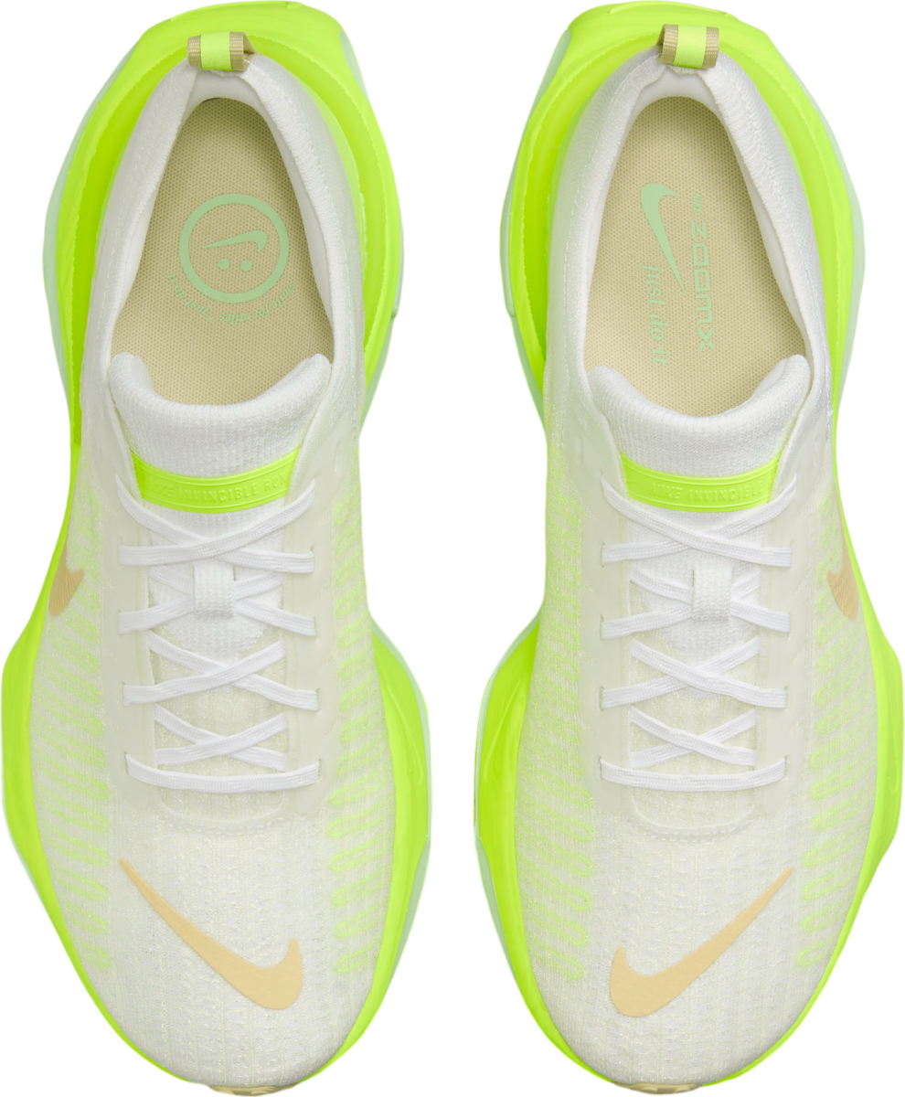 Nike ☆ Invincible Run 3 White×Green Nike Invincible Run Flyknit 3 - White/Black-Volt-Hyper Pink