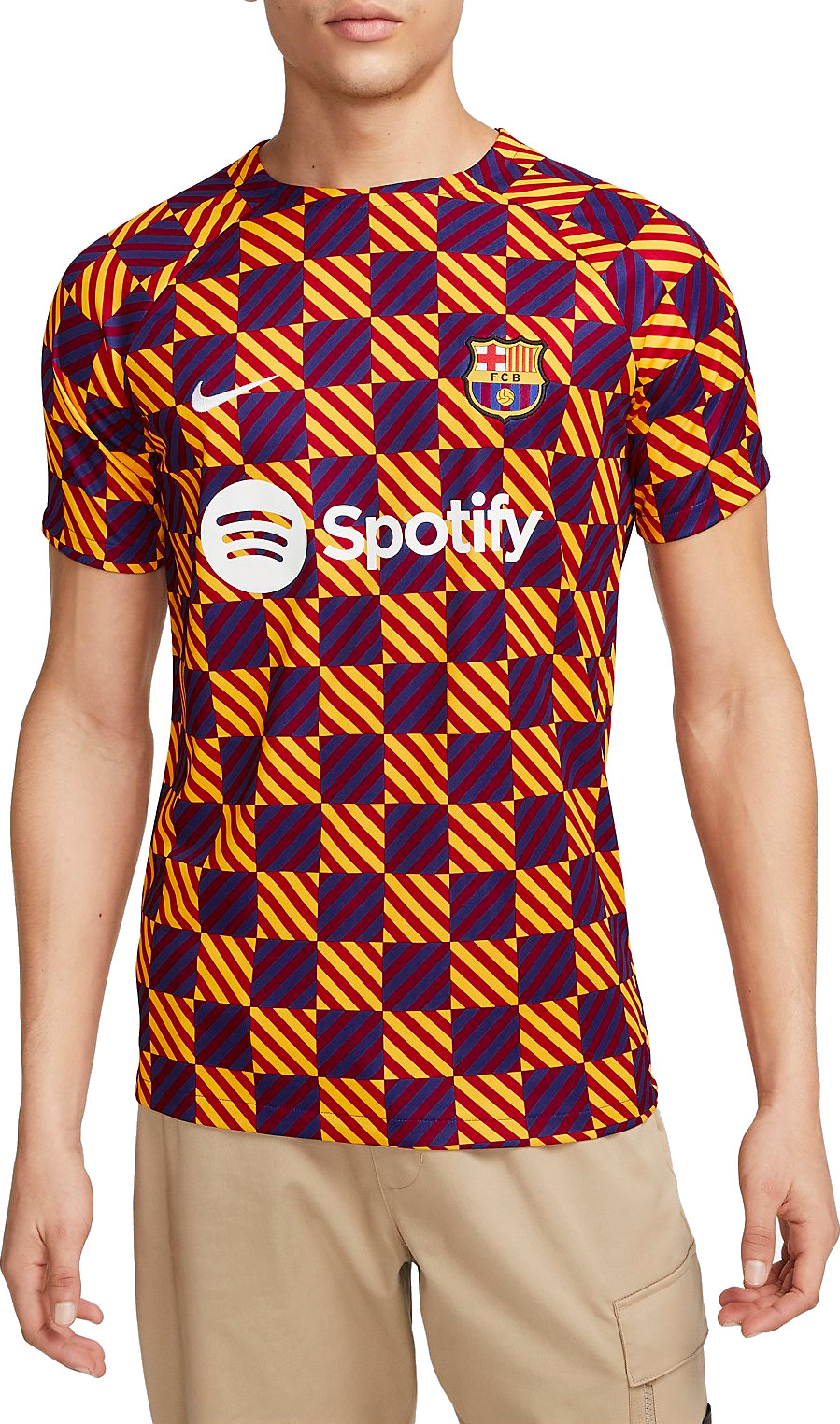 Trøje Nike FC Barcelona Prematch Shirt 2022/23